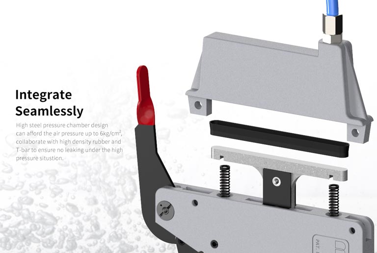 Easy Clamp Pneumatic Knife holder MOTOKNIFE